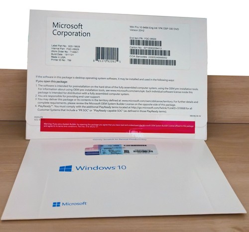 Microsoft windows pro or - 64,